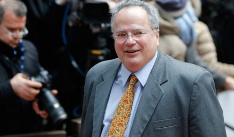 Ο Κοτζιάς τη Δευτέρα στο Συμβούλιο Εξωτερικών Υποθέσεων της ΕΕ