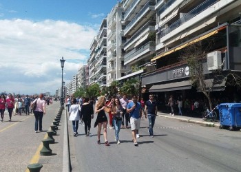 Θεσσαλονίκη: Πεζόδρομος σήμερα η Λεωφόρος Νίκης