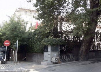 Ένταση τα ξημερώματα έξω από το τουρκικό προξενείο στη Θεσσαλονίκη