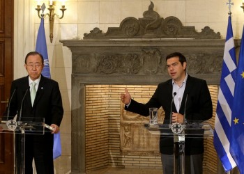 Το συμβολικό δώρο του Αλέξη Τσίπρα στον Μπαν Κι-μουν