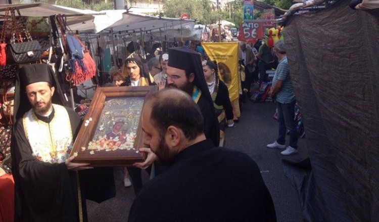 Στο ναό Αγίων Αποστόλων Νίκαιας η εικόνα της Παναγίας Σουμελά