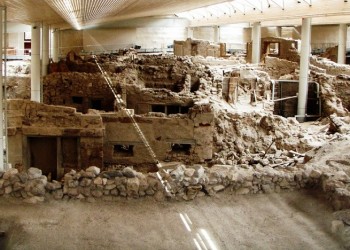 Ρώσος ο χρηματοδότης των έργων συντήρησης στον αρχαιολογικό χώρο του Ακρωτηρίου