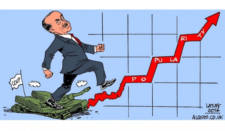 Ερντογάν: Καλεί τον τουρκικό λαό να παραμείνει στους δρόμους