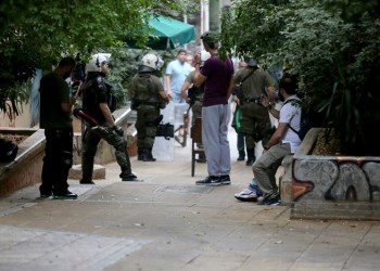 Επτά συλλήψεις και δύο προσαγωγές στα Εξάρχεια 6