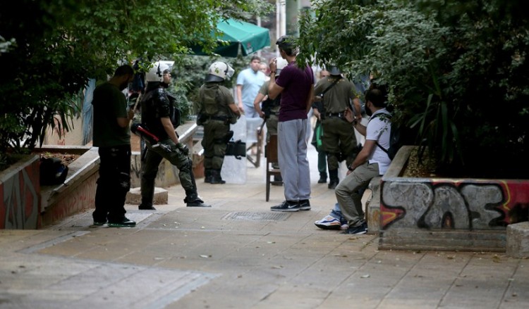 Επτά συλλήψεις και δύο προσαγωγές στα Εξάρχεια 6