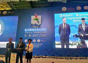 70 Ελληνόπουλα στην Παγκόσμια Γυμνασιάδα της Τραπεζούντας (βίντεο-φωτο)