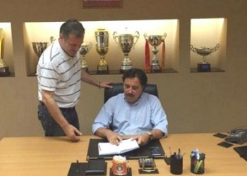 Саввас Календеридис – председатель руководящего совета команды "Аполлон Каламарьи"