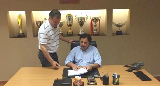 Саввас Календеридис – председатель руководящего совета команды "Аполлон Каламарьи"
