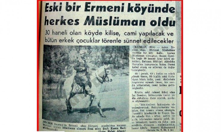 Η Τουρκία συνέχιζε τη Γενοκτονία τουλάχιστον έως το 1964