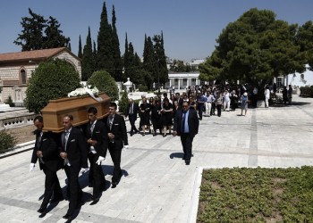 Το τελευταίο αντίο στον Δημήτρη Μαρωνίτη