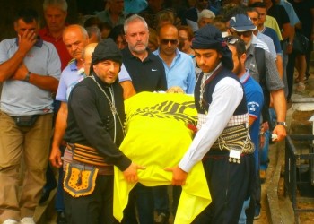 Κηδεύτηκε με ποντιακές τιμές ο Σπύρος Γαλετσίδης (φωτο)