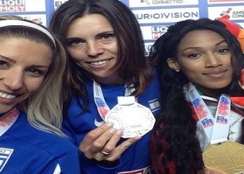 Άμστερνταμ 2016: «Χάλκινη» η Παπαχρήστου στο τριπλούν (βίντεο)