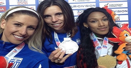 Άμστερνταμ 2016: «Χάλκινη» η Παπαχρήστου στο τριπλούν (βίντεο)