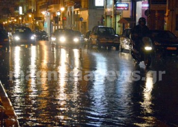 Ξαφνικό μπουρίνι στο Βόλο – Πλημμύρες και καταστροφές (φωτο)