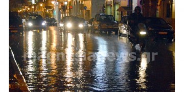 Ξαφνικό μπουρίνι στο Βόλο – Πλημμύρες και καταστροφές (φωτο)