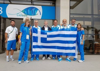 Αποθέωση για Κορακάκη στο Ολυμπιακό Χωριό (φωτο, βίντεο)