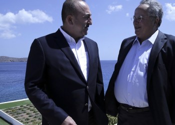 Τετ α τετ Κοτζιά-Τσαβούσογλου στην Ελούντα