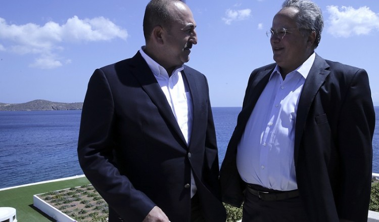 Τετ α τετ Κοτζιά-Τσαβούσογλου στην Ελούντα
