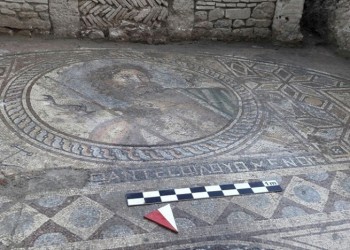 Τουρκία: Ψηφιδωτό με τον Ποσειδώνα ανακαλύφθηκε στα Άδανα
