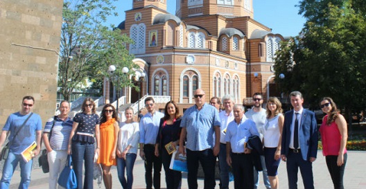 Гостей из греческого города Волоса встречали в обществе «Танаис» Ростова-на-Дону (фото)