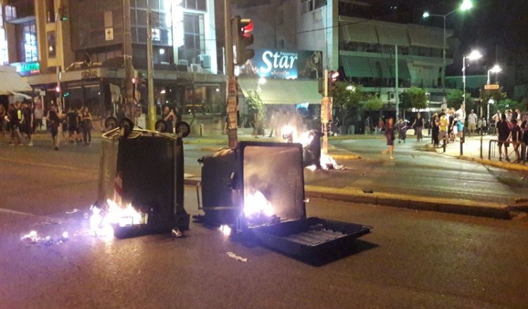 Επεισόδια μετά την πορεία μνήμης για τον Παύλο Φύσσα