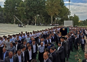 Ουζμπεκιστάν: Κηδεύτηκε ο Καρίμοφ (βίντεο)