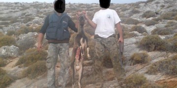 Φρίκη στην Κρήτη: Ποζάρουν περήφανοι με σκοτωμένα κρι-κρι!