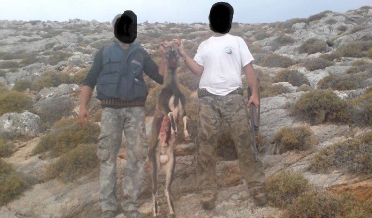 Φρίκη στην Κρήτη: Ποζάρουν περήφανοι με σκοτωμένα κρι-κρι!