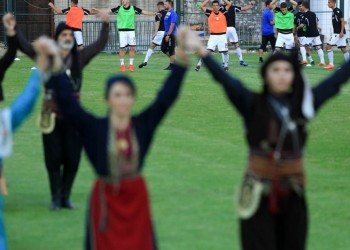 Ποντιακά, νεόνυμφοι και βραβεύσεις αθλητών στον φιλικό Δόξας Δράμας - ΠΑΟΚ (φωτο, βίντεο)