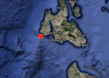Σεισμός 3,8 Ρίχτερ στην Κεφαλονιά