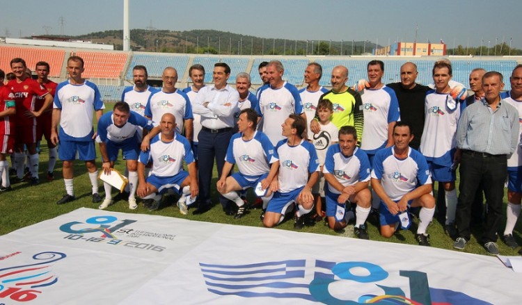 Το ποδόσφαιρο και η 81η ΔΕΘ ενώνουν Ελλάδα και Ρωσία (φωτο)