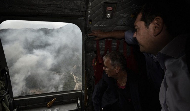 Μέτρα για τους πληγέντες της φωτιάς στη Θάσο