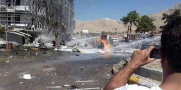 Ισχυρή έκρηξη στην πόλη Βαν της Τουρκίας (φωτο)