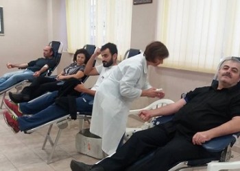 Η 52η εθελοντική αιμοδοσία των «Ακριτών» Σταυρούπολης
