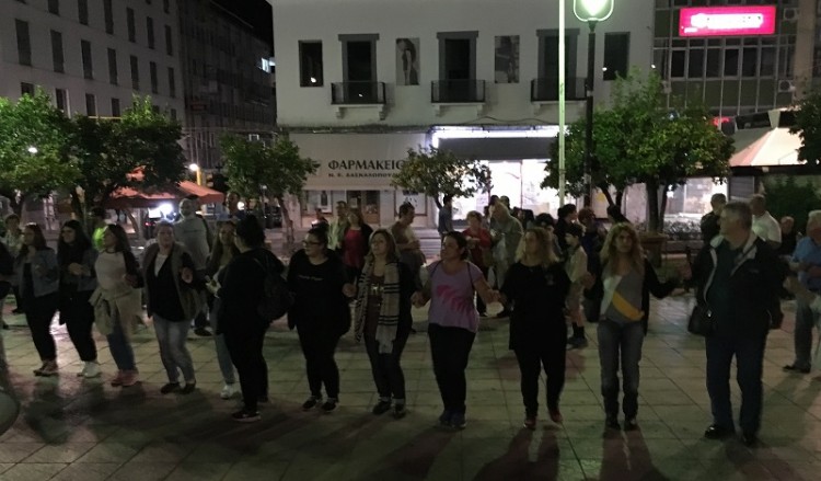 Ξεσήκωσαν το κέντρο της Λαμίας οι Πόντιοι (φωτο, βίντεο)