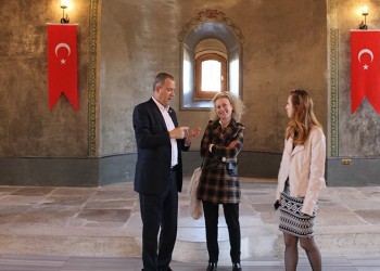 Η Ελληνίδα πρόξενος Αδριανούπολης στον Άγιο Ιωάννη στην ανατολική Θράκη