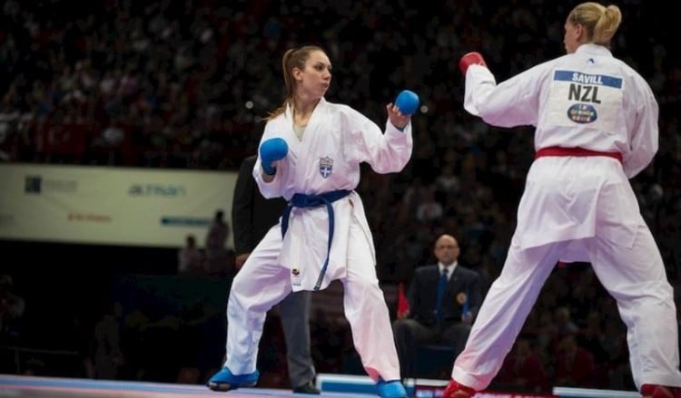 Ασημένιο μετάλλιο η Χατζηλιάδου στο Παγκόσμιο Πρωτάθλημα Καράτε