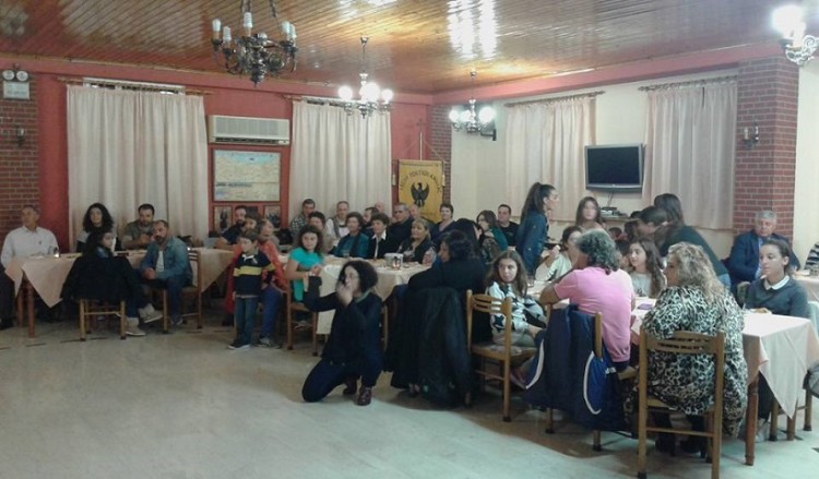Αγιασμός στη Λέσχη Ποντίων Νομού Καβάλας (φωτο)