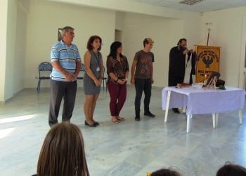 Αγιασμός στον Μορφωτικό-Πολιτιστικό Σύλλογο Μεσαίου Θεσσαλονίκης «Νέα Κοτύωρα»