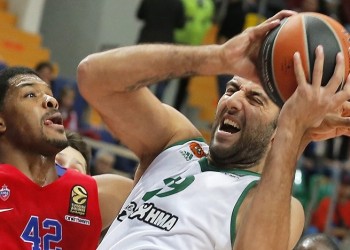 Euroleague: ΤΣΣΚΑ Μόσχας-Παναθηναϊκός 81-77