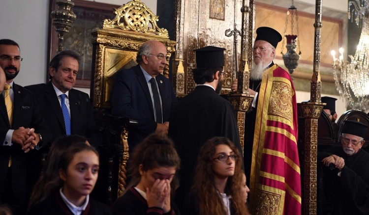 Φανάρι: Θεία Λειτουργία για την 25η επέτειο της εκλογής του Πατριάρχη Βαρθολομαίου