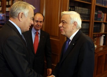 Τι συζήτησε ο Γάλλος ΥΠΕΞ με Παυλόπουλο-Κοτζιά