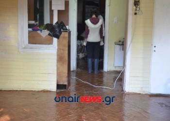 Κακοκαιρία: Μετρούν πληγές οι κάτοικοι του Μεσολογγίου (βίντεο)