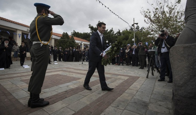 Τσίπρας: Δεν θα επιτρέψουμε σε κανένα να αμφισβητήσει σπιθαμή ελληνικής γης