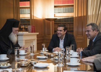 Νέα κοινή εμφάνιση Ιερώνυμου-Τσίπρα