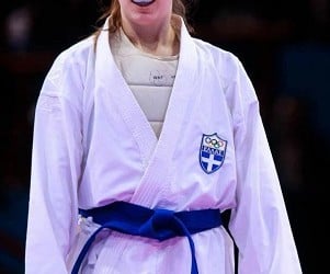 Η Χατζηλιάδου στον τελικό του Παγκόσμιου Πρωταθλήματος Καράτε