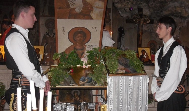 Τη μνήμη του Οσίου Νίκωνα του «Μετανοείτε»  γιόρτασε η Εύξεινος Λέσχη Ν. Ηρακλείου