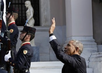 Στην Ακρόπολη ο Μπαράκ Ομπάμα