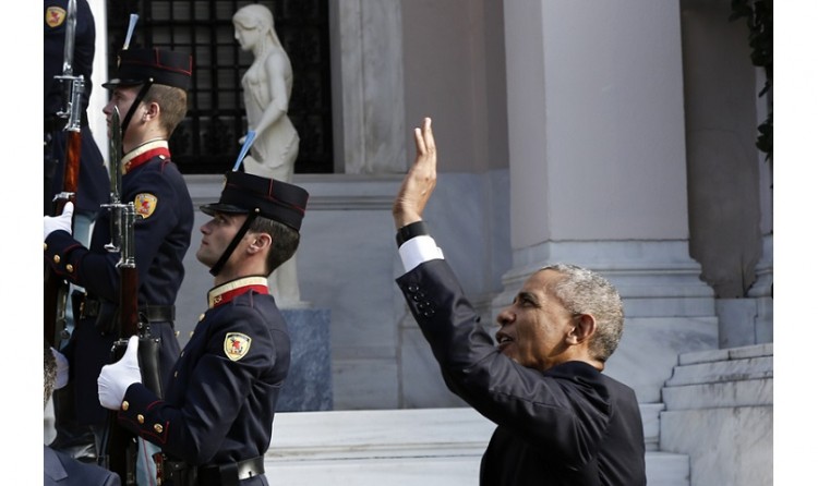Στην Ακρόπολη ο Μπαράκ Ομπάμα