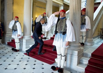 Το ταξίδι του Ομπάμα στην Ελλάδα όπως το είδε ο φωτογράφος του Λευκού Οίκου